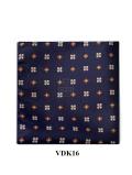 Khăn xanh hoa trắng vàng VDK16 #1