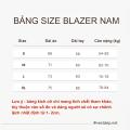 Áo Jacket Blazer Nam Một Nút Đen Ve Nhọn VD006 #2