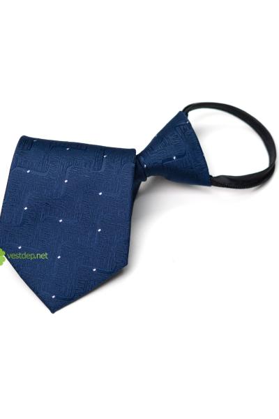 Cà Vạt Thắt Sẵn Xanh Sóng Biển VDC102