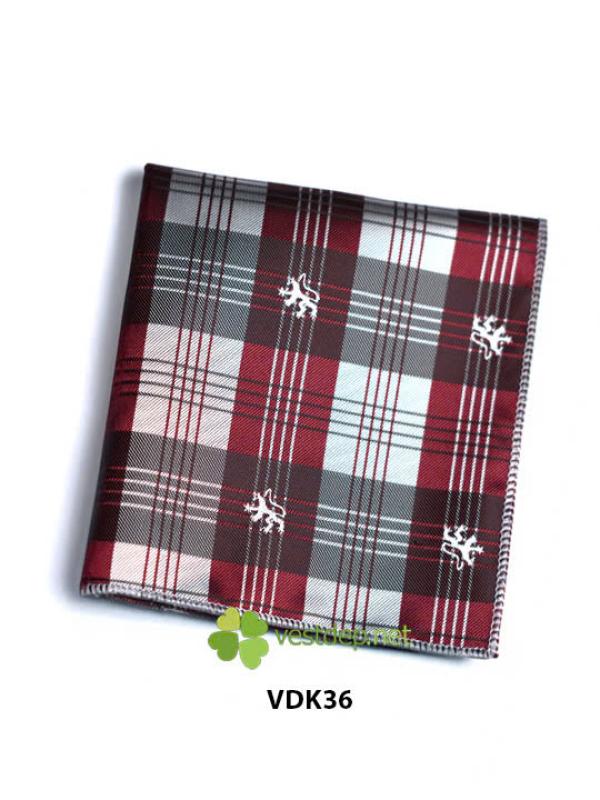 VDK36 Khăn đỏ sọc #0
