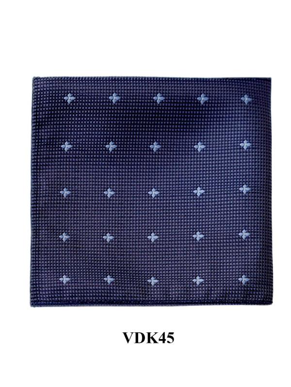 Khăn Xanh Họa Tiết Hoa Xanh VDK45 #0
