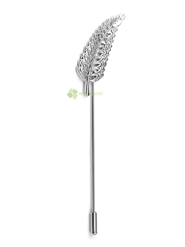 Cài Áo Chiếc Lá Bạc VDG51 #0