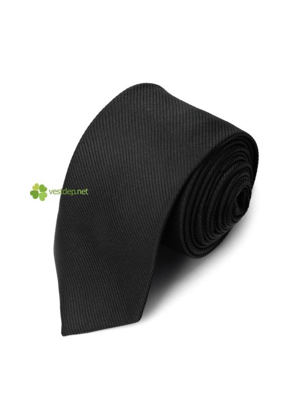 Cà Vạt Nam Đen Sọc Gân CV16 #0