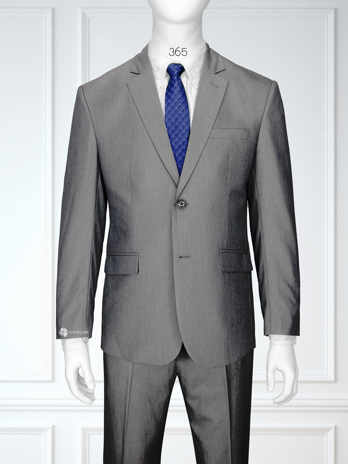 Áo vest nam màu chì xám AG-AV12 - Thời trang nam