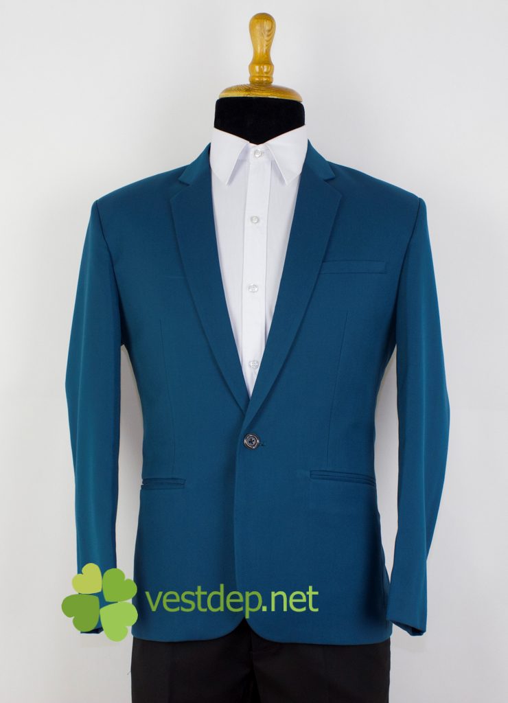 Bộ vest nam cưới màu xanh ve chai