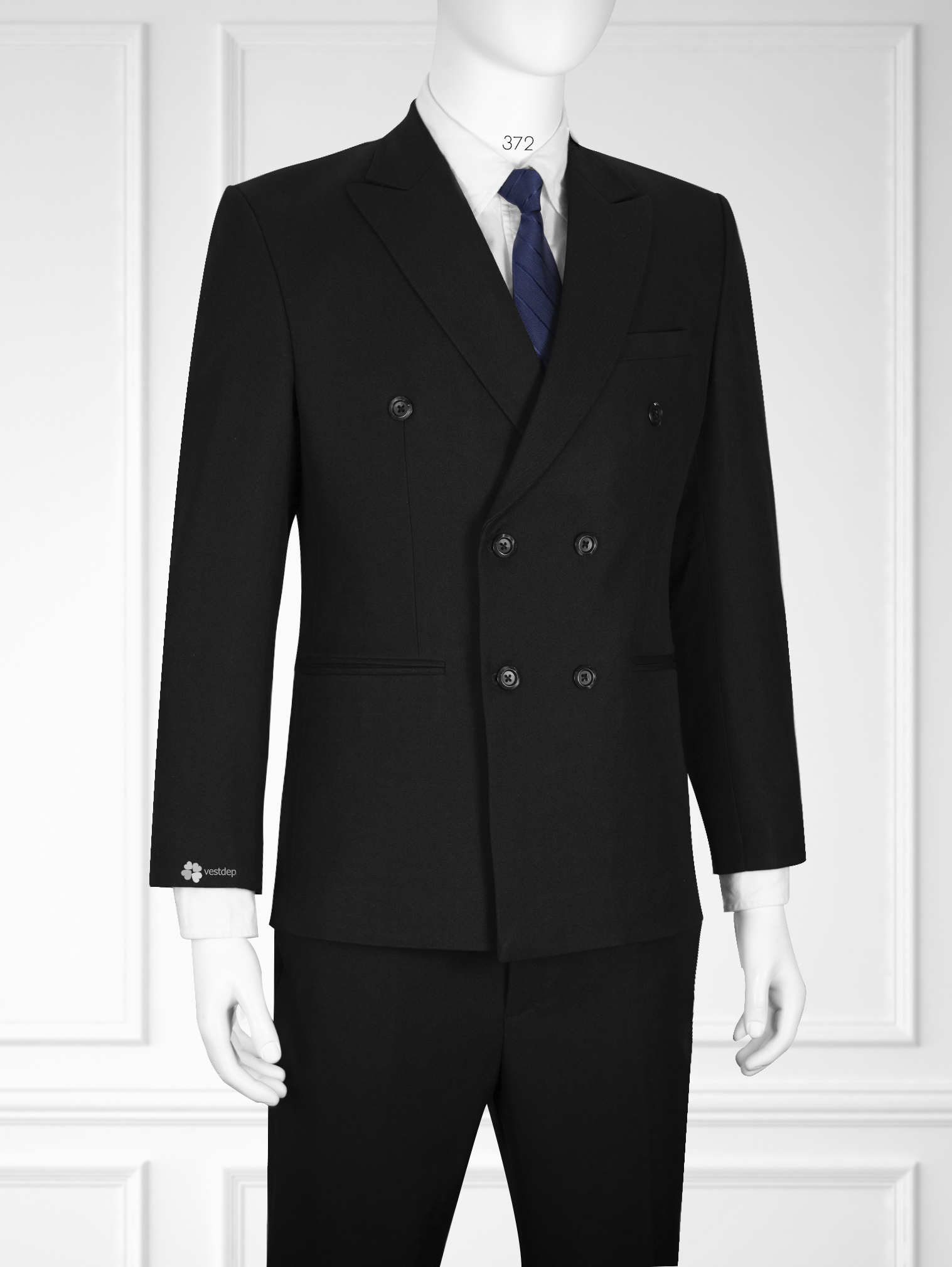 Áo vest dạ nam hàng hiệu đen AKN-176 - Shop áo khoác nam xuất khẩu